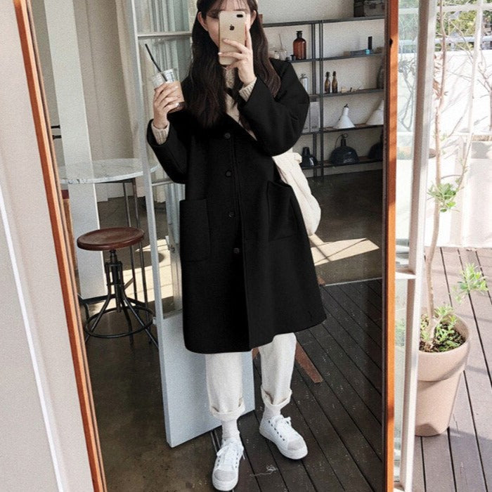 LUA - Eleganter und kuschliger warmer Mantel