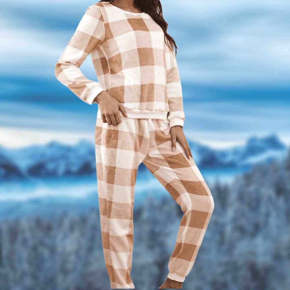 SOLMA - Flauschiger und hochwertiger Hausanzug (2-teilig)