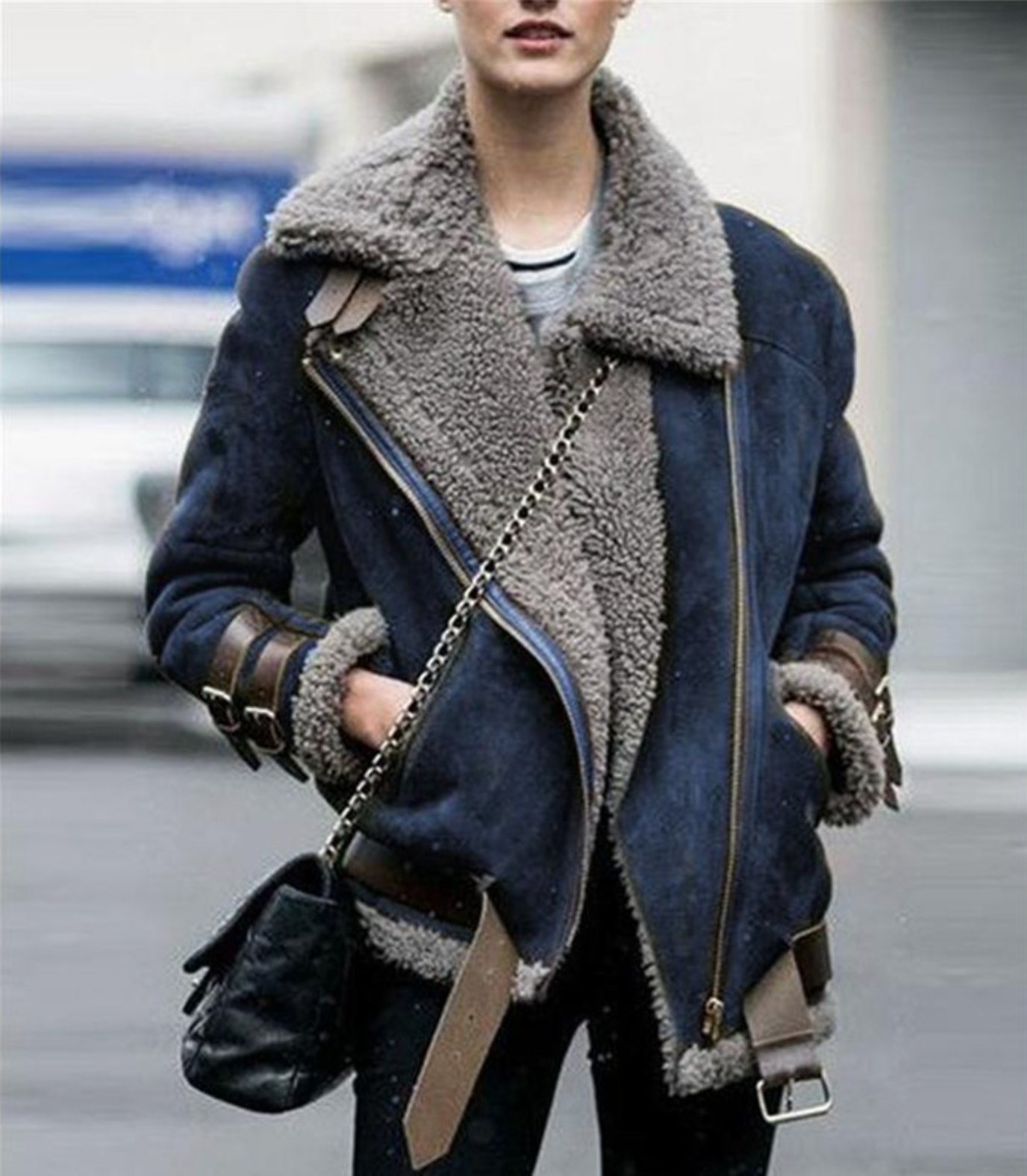 Emali - Die elegante und kuschelig warme Jacke