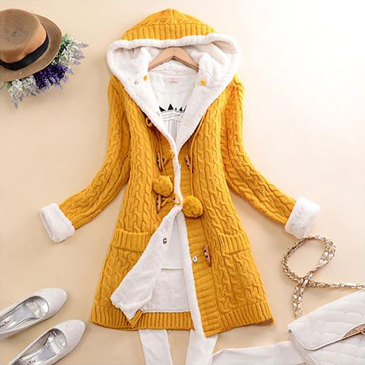 Jole - Die elegante und kuschelig warme Jacke