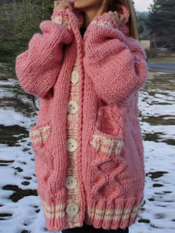 Linsay  - warmer Winter Strickmantel