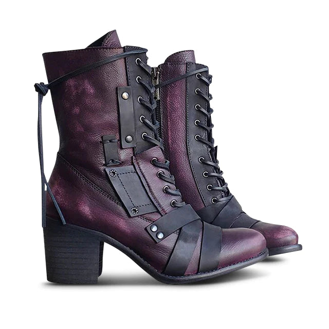 MAIJA - Der bequeme und kuschelig warme Cowboy Stiefel