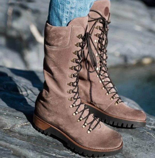 Lena - Stylische Damenlederboots