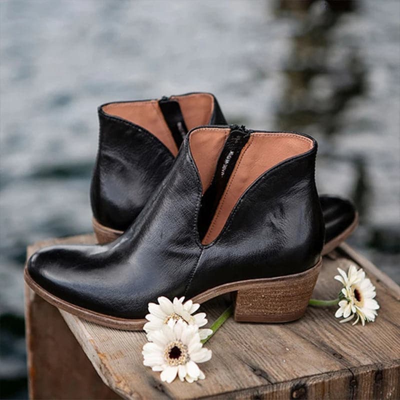 CLARA - Damen Lederstiefel