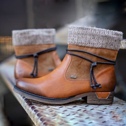 LENI - Modische Lederboots für Damen