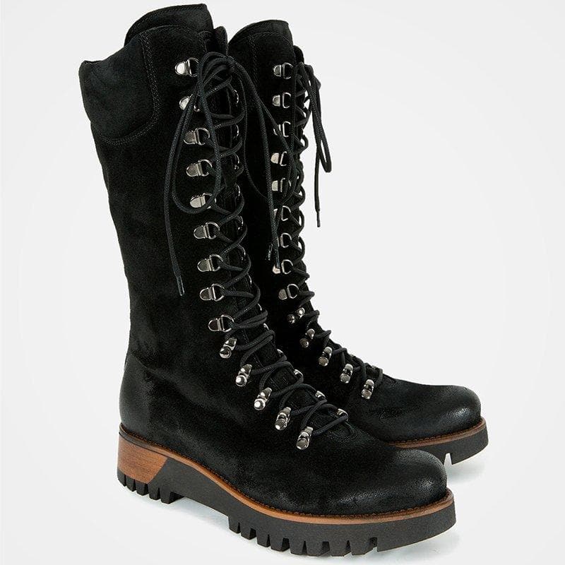 Lena - Stylische Damenlederboots