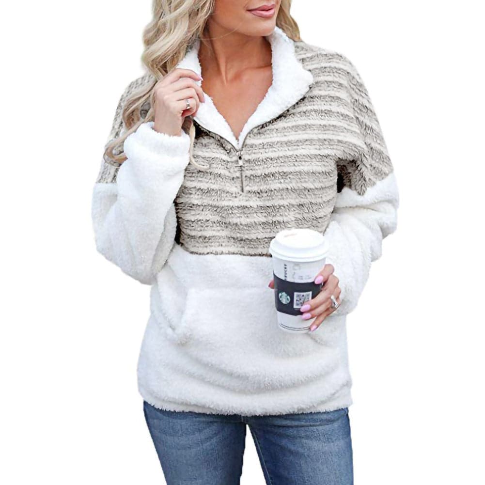 Anna - Flauschiger Damenpullover