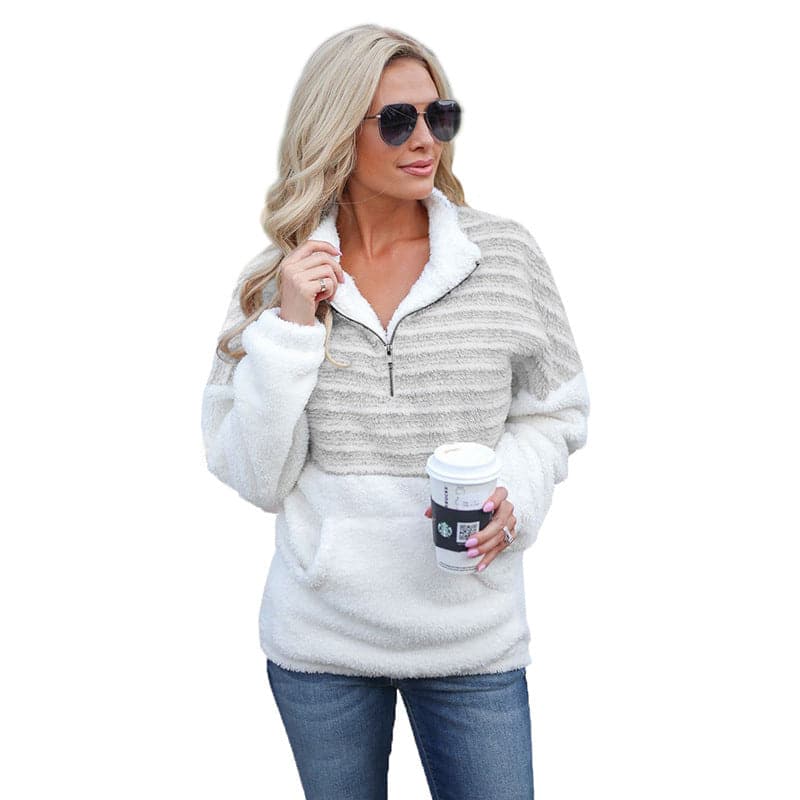 Anna - Flauschiger Damenpullover