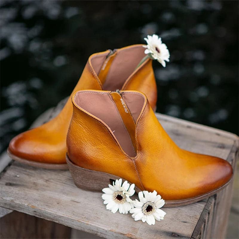 CLARA - Damen Lederstiefel