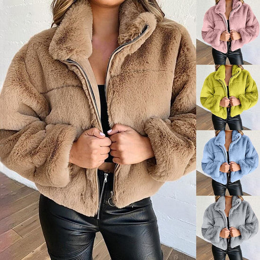 CELESTINE - Flauschige Desigerjacke für Damen