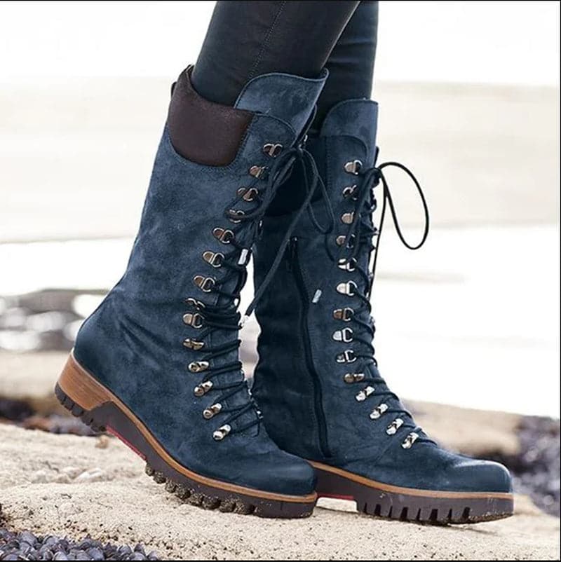 Lena - Stylische Damenlederboots