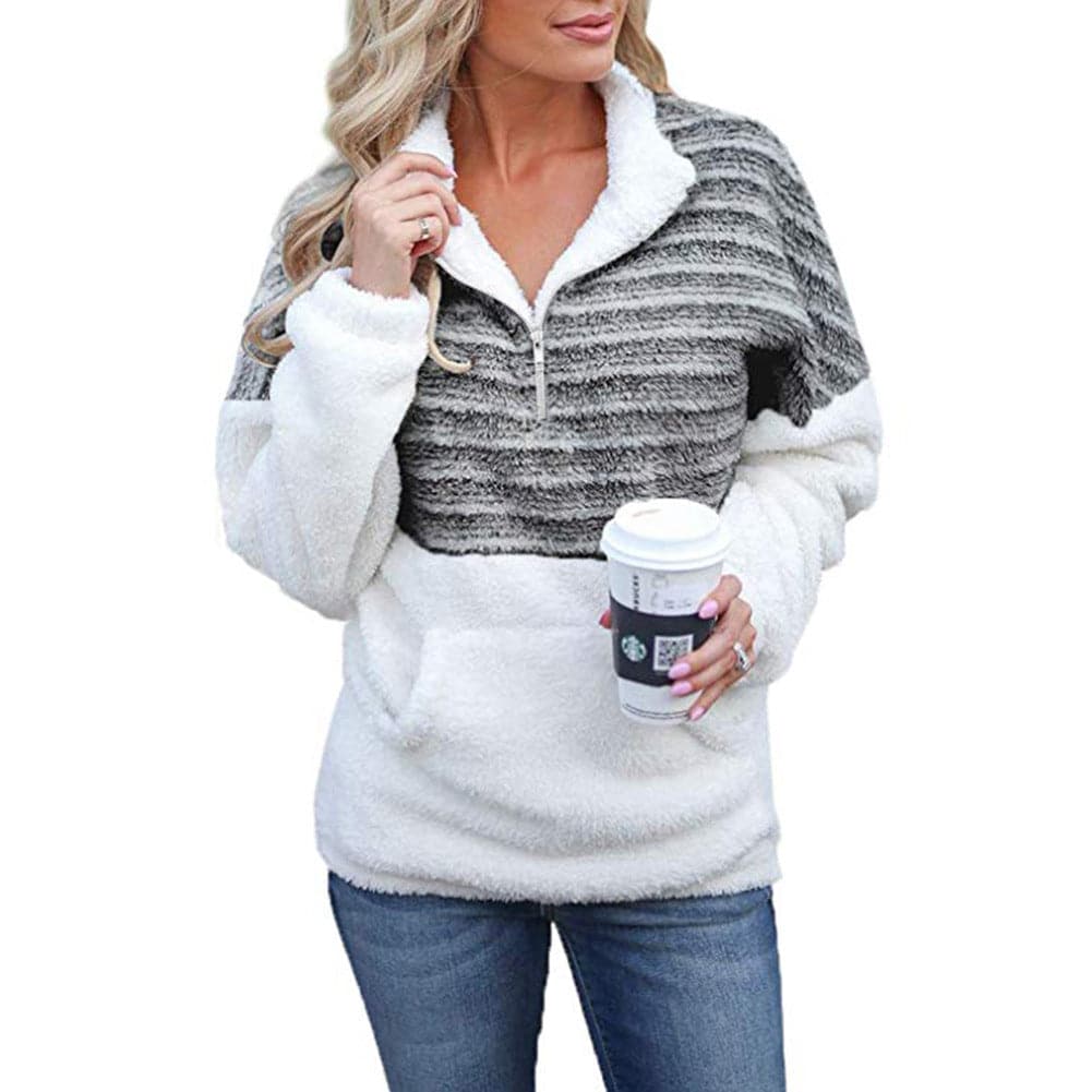 Anna - Flauschiger Damenpullover