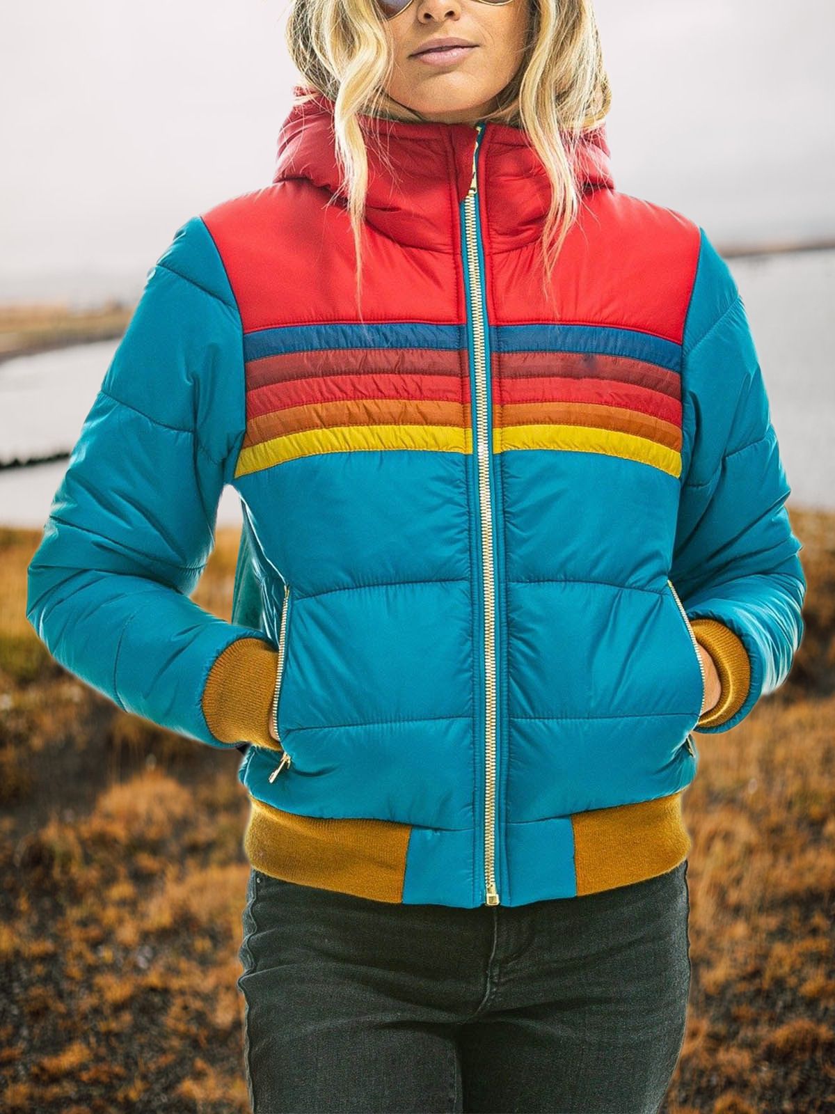 RAINBOW - Die elegante und kuschelig warme Jacke