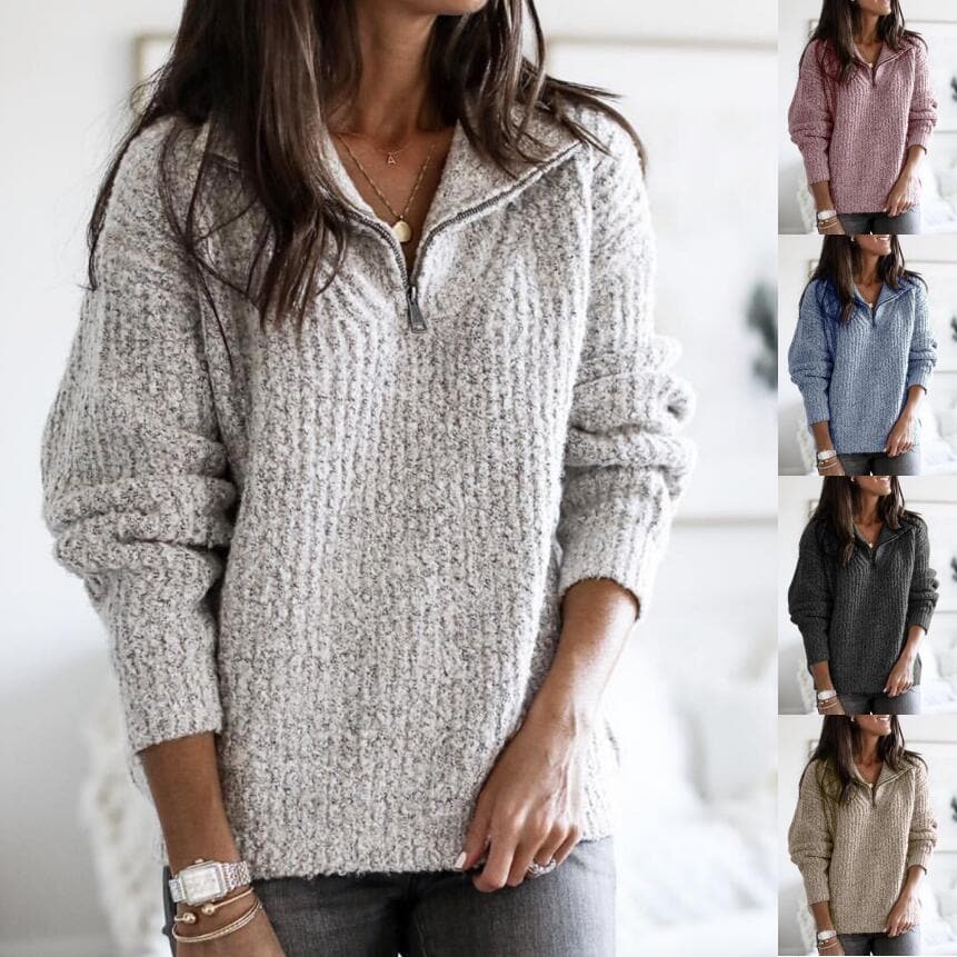 Katrin - Flauschiger und hochwertiger Damenpullover
