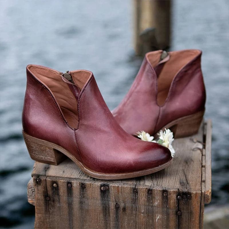 CLARA - Damen Lederstiefel