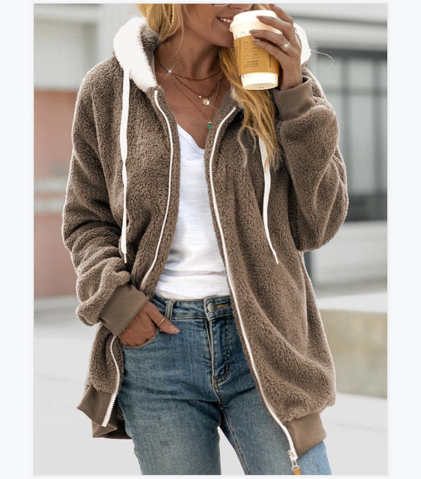 LAURA - Gemütliche und Flauschige Jacke
