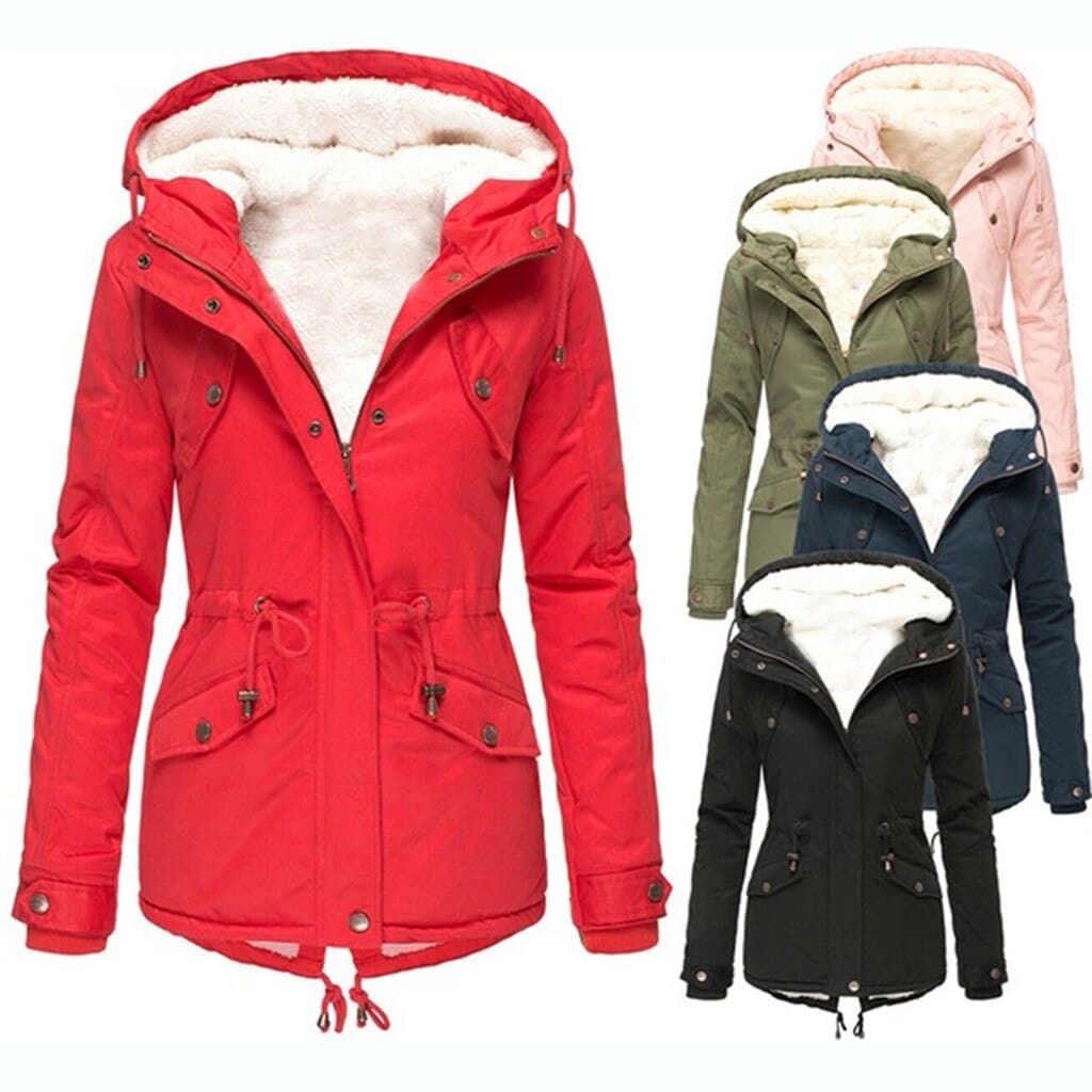 Gisela - Warme Damenwinterjacke