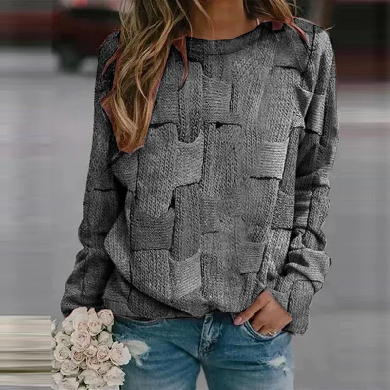 Lines - Eleganter und einzigartiger Strickpullover