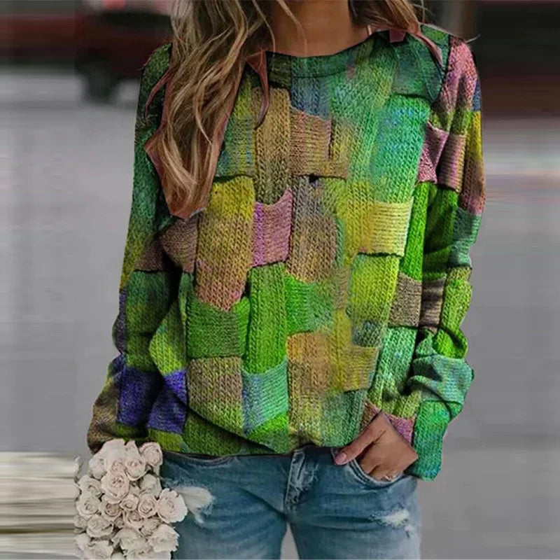 Lines - Eleganter und einzigartiger Strickpullover