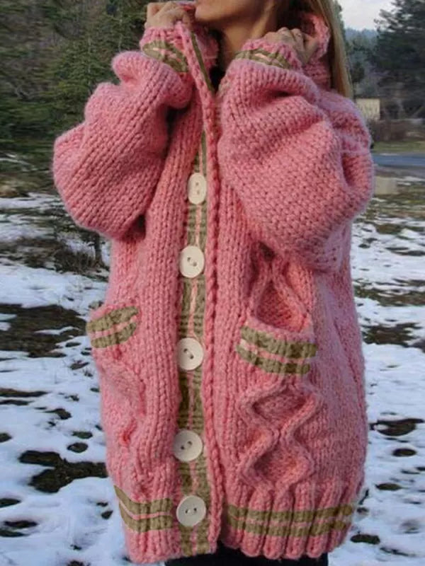 Linsay  - warmer Winter Strickmantel