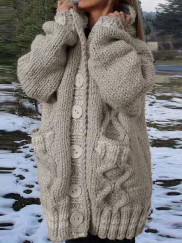 Linsay  - warmer Winter Strickmantel