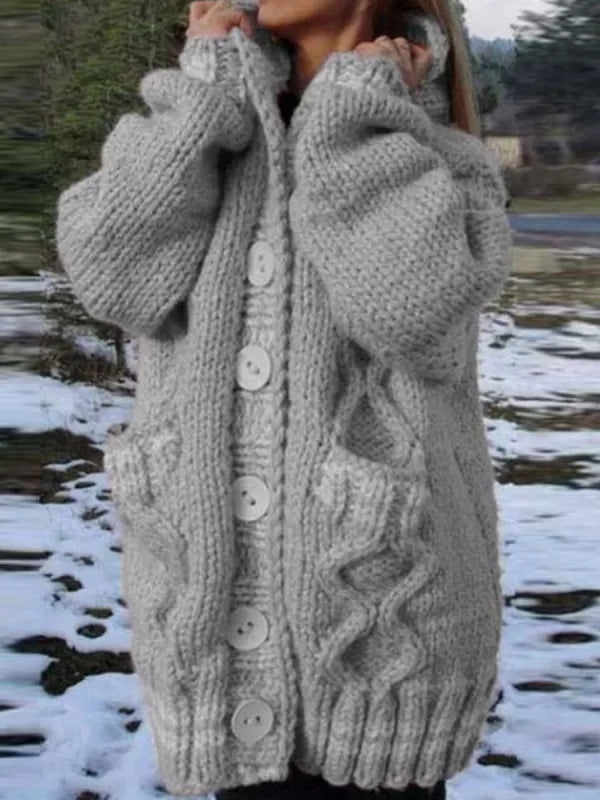 Linsay  - warmer Winter Strickmantel