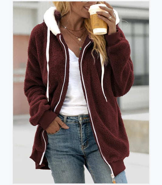 LAURA - Gemütliche und Flauschige Jacke
