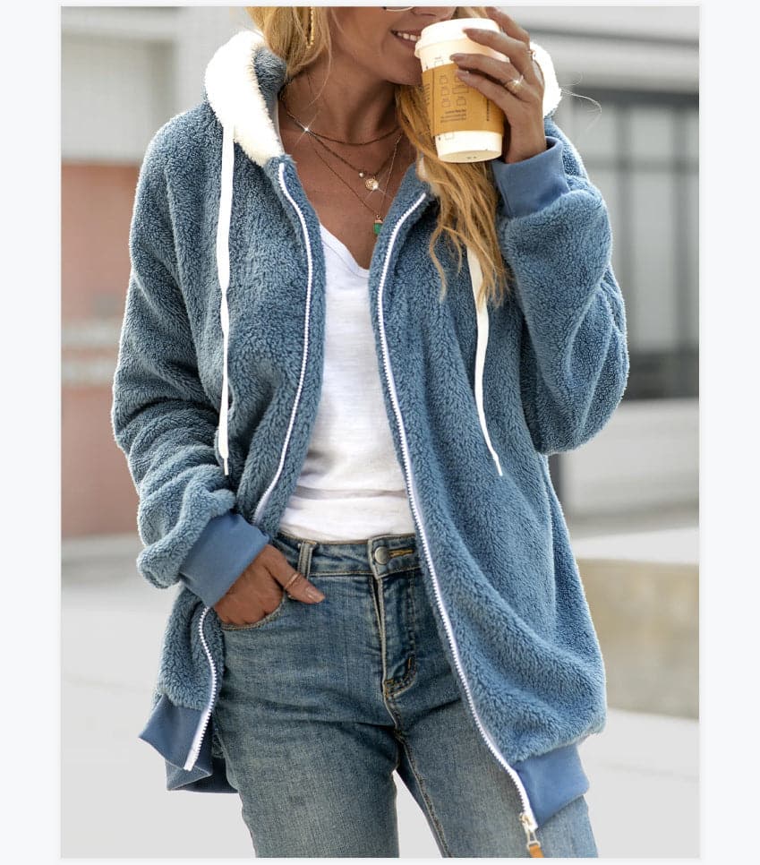 LAURA - Gemütliche und Flauschige Jacke