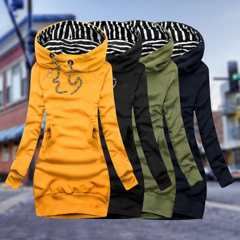 LIMA - warmes, übergroßes und langärmeliges Sweatshirt