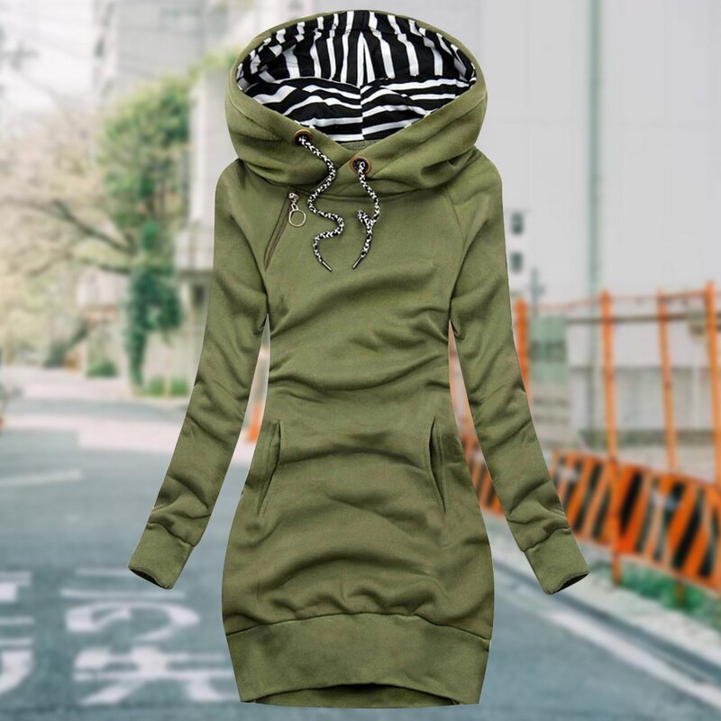 LIMA - warmes, übergroßes und langärmeliges Sweatshirt
