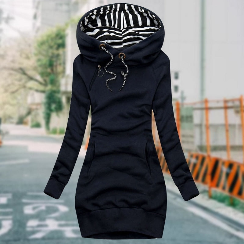 LIMA - warmes, übergroßes und langärmeliges Sweatshirt